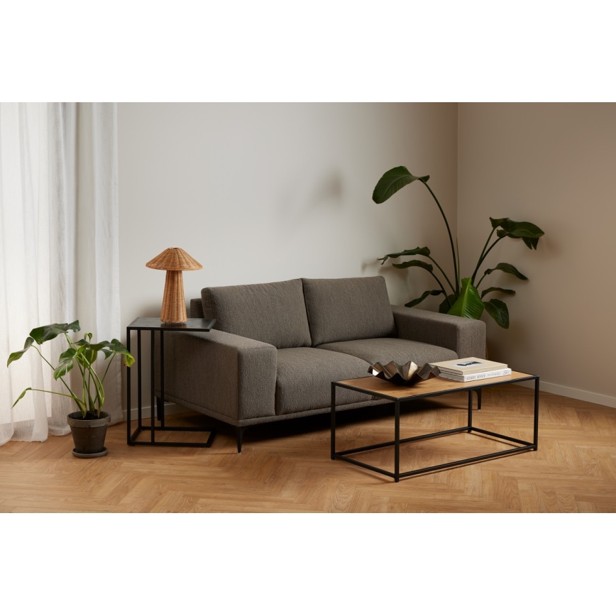 Coffee table SARON oak/black