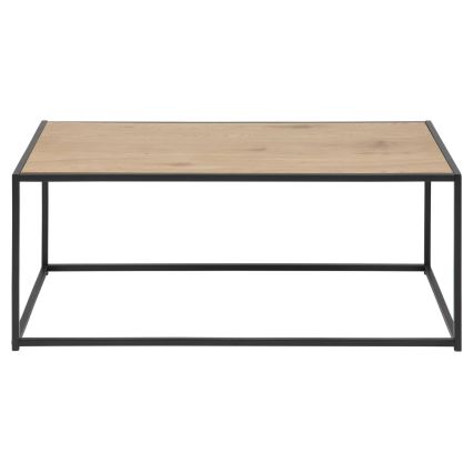 Coffee table SARON oak/black