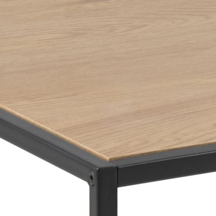 Coffee table SARON oak/black