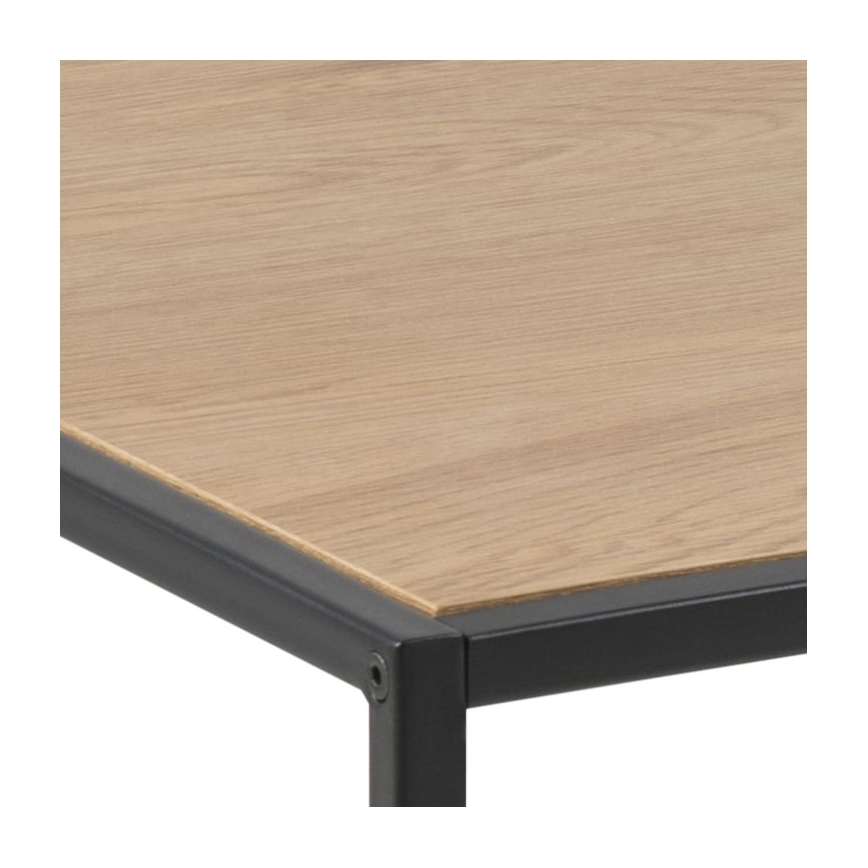 Coffee table SARON oak/black