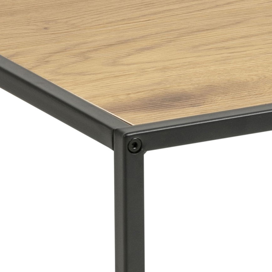 Coffee table SARON oak/black