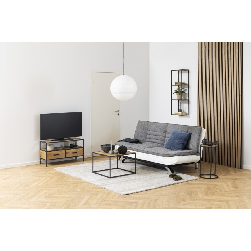 Coffee table SARON oak/black