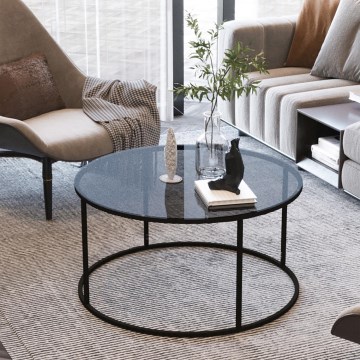 Coffee table STARTIS 60x44,8 cm black
