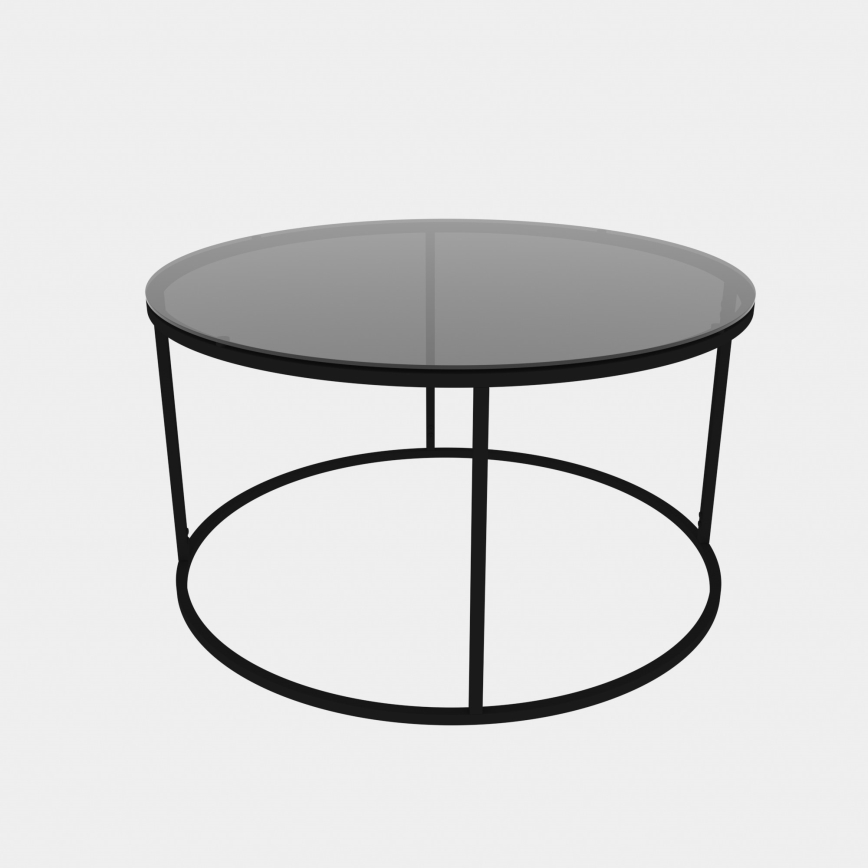 Coffee table STARTIS 60x44,8 cm black
