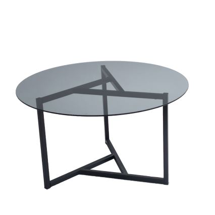 Coffee table TRIO 42x75 cm black