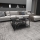 Coffee table URANUS 40x80 cm black