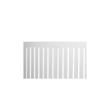 Coffee table VELEDE 25x58,5 cm white