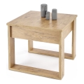 Coffee table with a drawer NEA 52x60 cm oak wotan