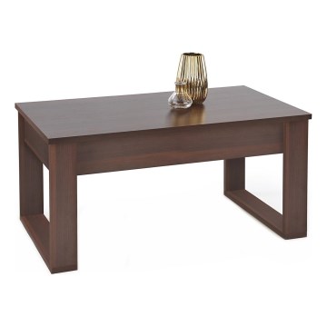 Coffee table with drawers NEA 52x110 cm brown