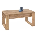 Coffee table with drawers NEA 52x110 cm brown/oak wotan