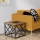 Coffee table WODA 42x53 cm brown/black