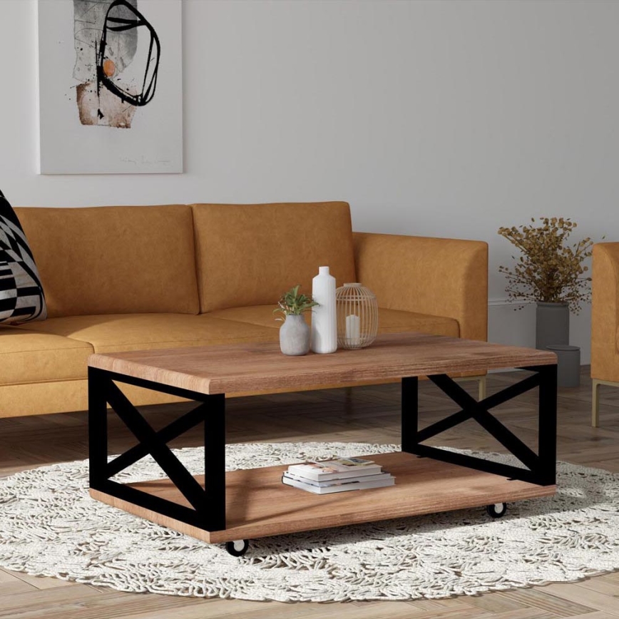 Coffee table YUSO 42,5x98 cm pine