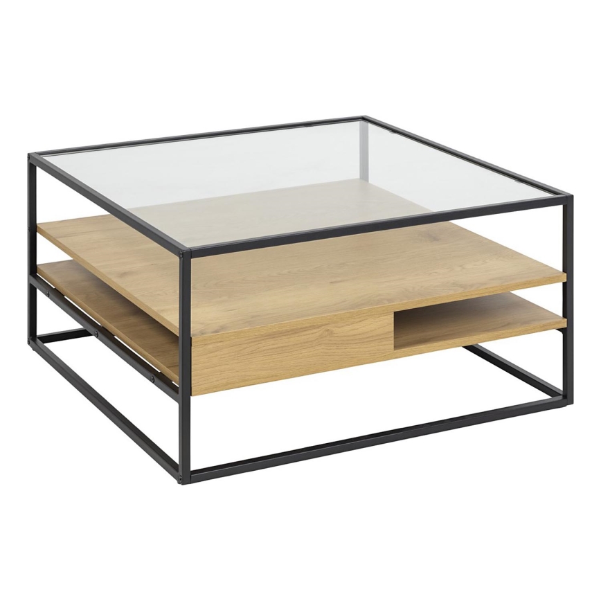 Coffee table ZEIN oak/black