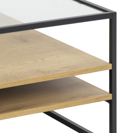 Coffee table ZEIN oak/black