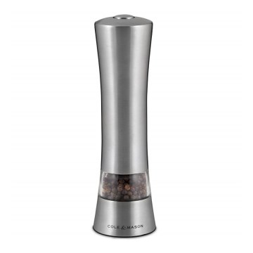 Cole&Mason - Electric grinder for salt or pepper WITNEY CLASSIC 6xAAA 20,6 cm