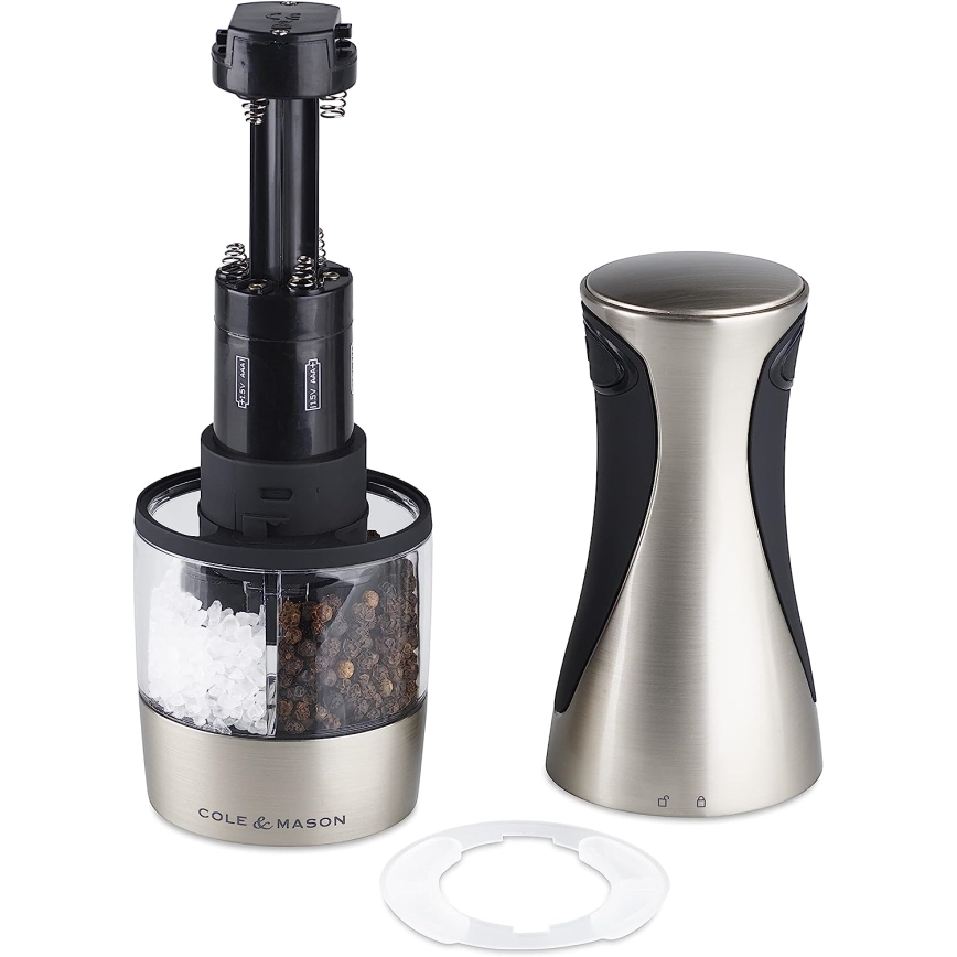 Cole&Mason - Electric spice grinder 2in1 KEW 6xAAA 21 cm