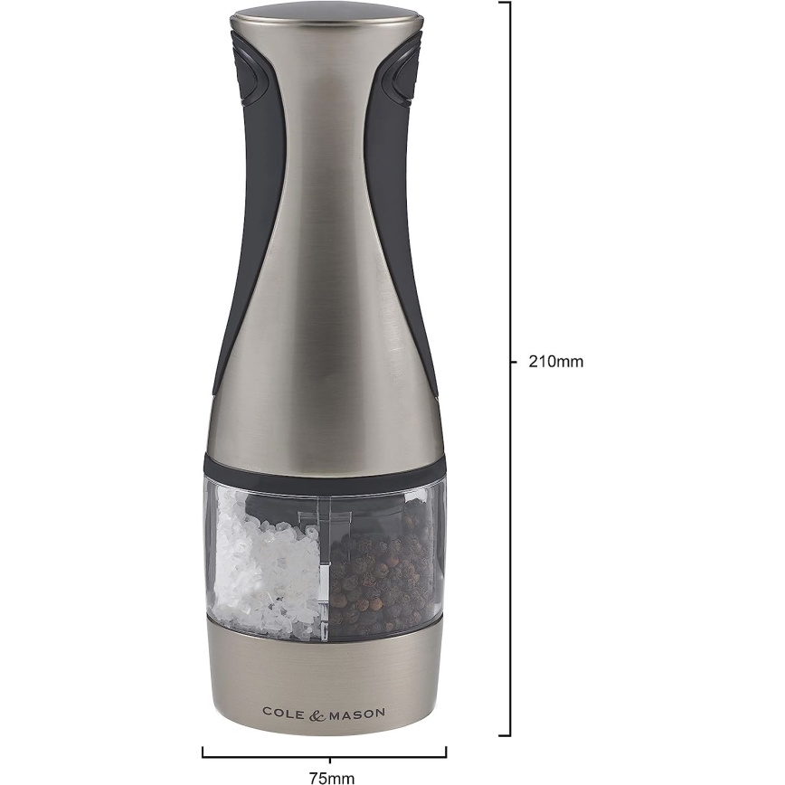 Cole&Mason - Electric spice grinder 2in1 KEW 6xAAA 21 cm