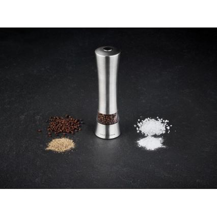 Cole&Mason - Electric grinder for salt or pepper WITNEY CLASSIC 6xAAA 20,6 cm