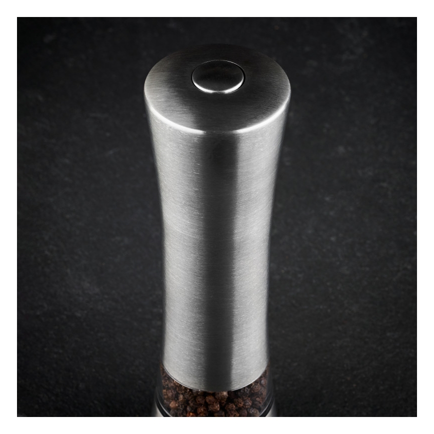 Cole&Mason - Electric grinder for salt or pepper WITNEY CLASSIC 6xAAA 20,6 cm