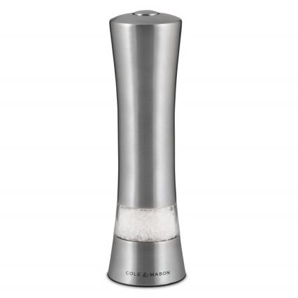 Cole&Mason - Electric grinder for salt or pepper WITNEY CLASSIC 6xAAA 20,6 cm