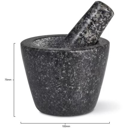 Cole&Mason - Granite mortar with a pestle GRANITE d. 10 cm