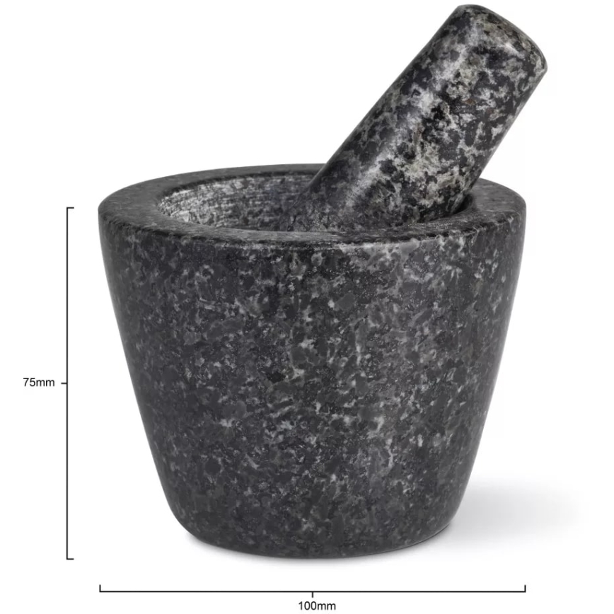 Cole&Mason - Granite mortar with a pestle GRANITE d. 10 cm