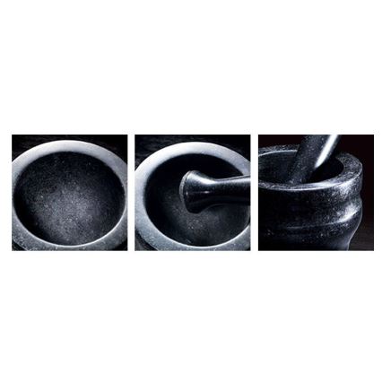 Cole&Mason - Granite mortar with a pestle GRANITE d. 18 cm granite/black