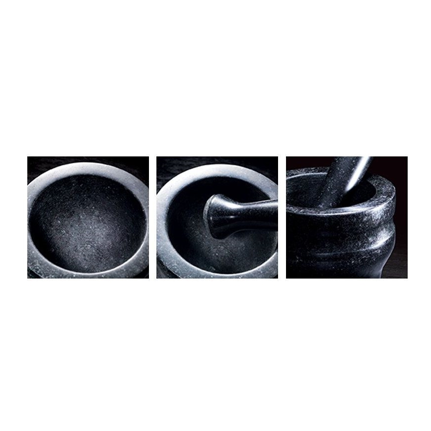 Cole&Mason - Granite mortar with a pestle GRANITE d. 18 cm granite/black