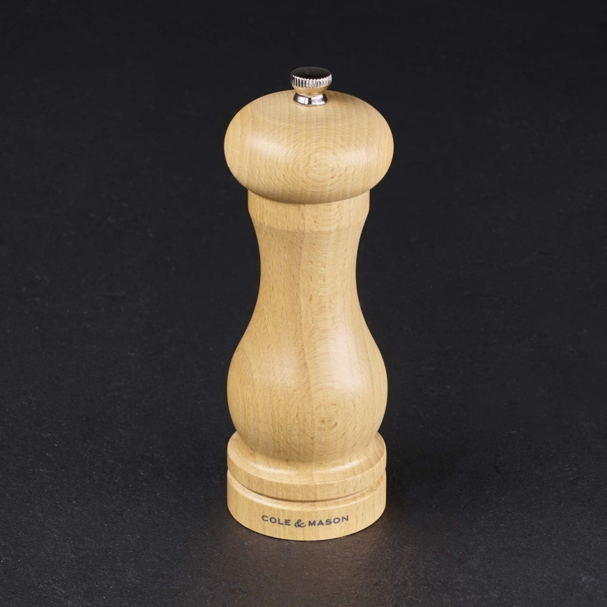Cole&Mason - Pepper grinder CAPSTAN BEECH beech 16,5 cm