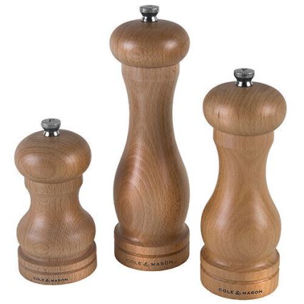 Cole&Mason - Pepper grinder CAPSTAN BEECH beech 20 cm