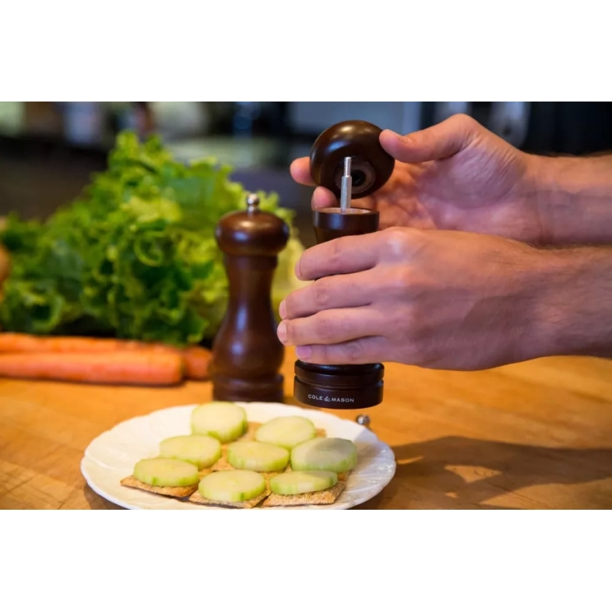 Cole&Mason - Pepper grinder CAPSTAN FOREST beech 16,5 cm