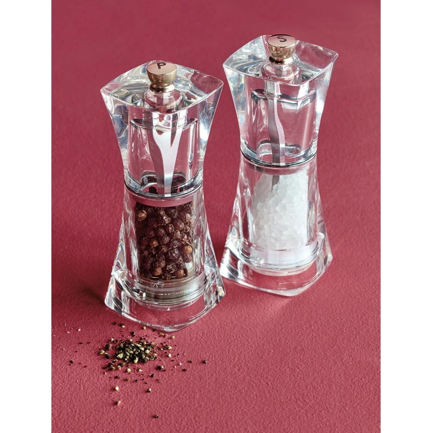 Cole&Mason - Pepper grinder CRYSTAL 12,5 cm