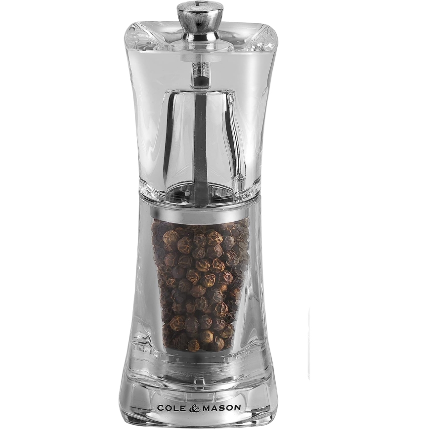 Cole&Mason - Pepper grinder CRYSTAL 12,5 cm