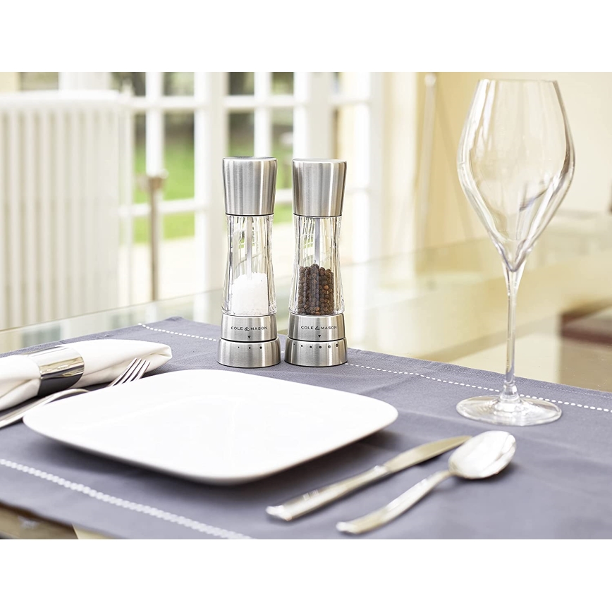 Cole&Mason - Pepper grinder DERWENT 19 cm shiny chrome