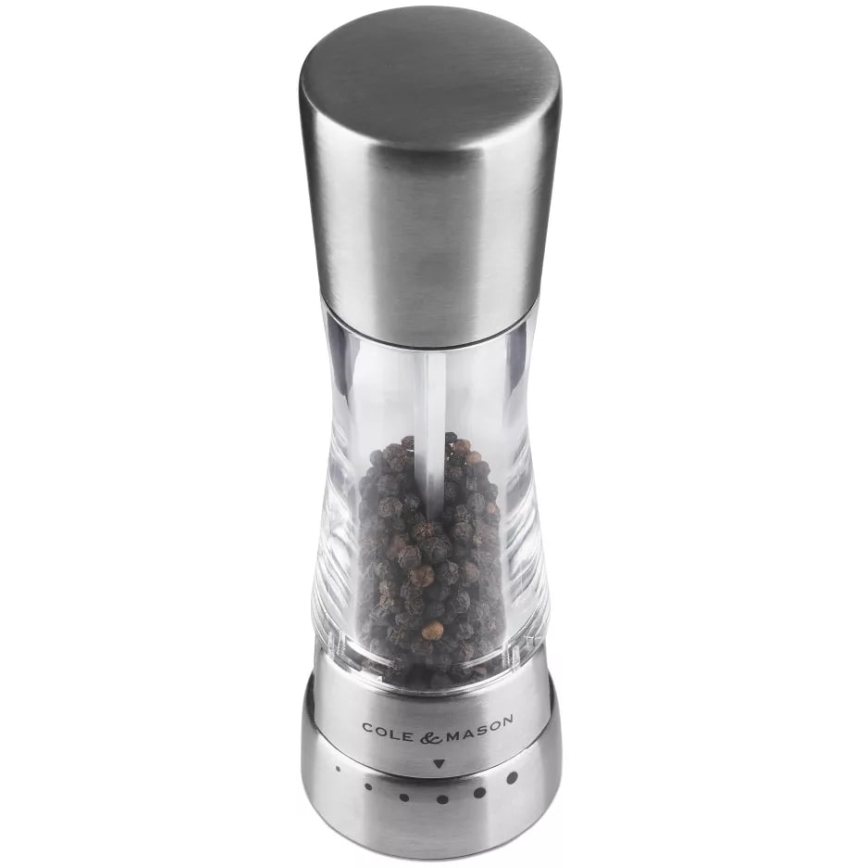 Cole&Mason - Pepper grinder DERWENT 19 cm shiny chrome