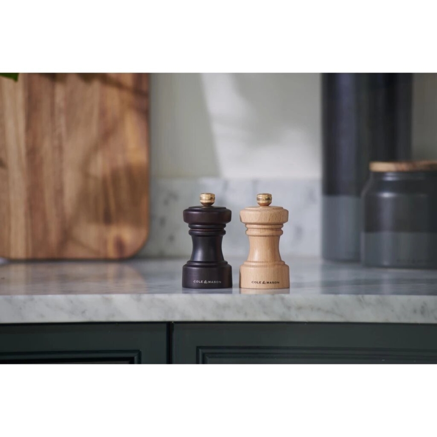 Cole&Mason - Pepper grinder HOXTON 10,4 cm beech/brown
