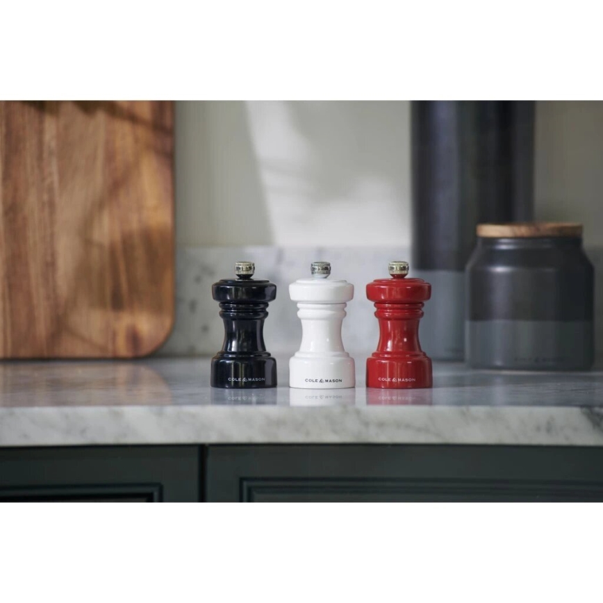 Cole&Mason - Pepper grinder HOXTON 10,4 cm beech/shiny black