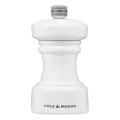 Cole&Mason - Pepper grinder HOXTON 10,4 cm beech/shiny white