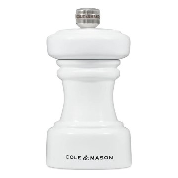 Cole&Mason - Pepper grinder HOXTON 10,4 cm beech/shiny white