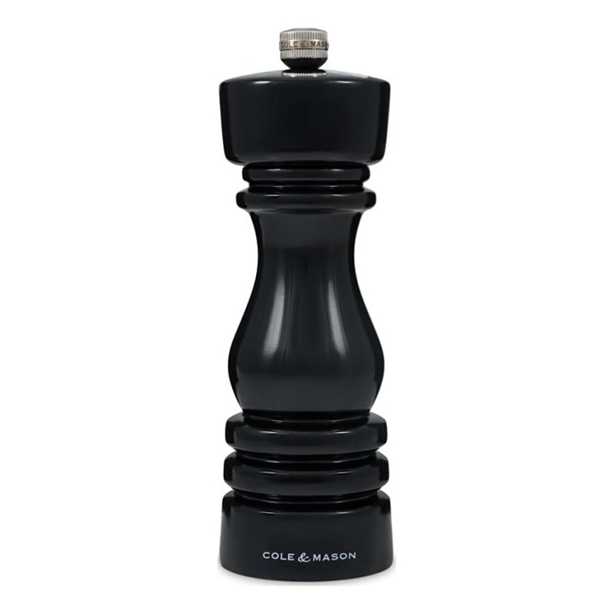 Cole&Mason - Pepper grinder LONDON 18 cm beech/black