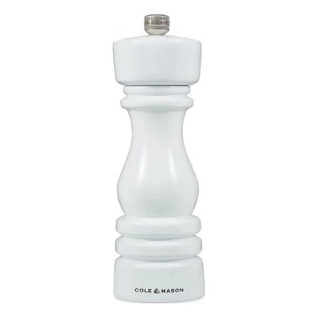 Cole&Mason - Pepper grinder LONDON 18 cm beech/white
