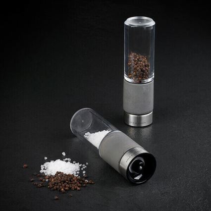 Cole&Mason - REGENT CONCRETE Salt & Pepper Mill Set, 2-piece, concrete, 18 cm