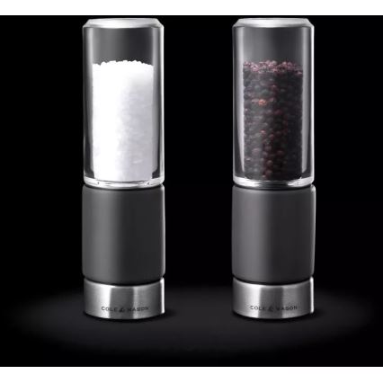 Cole&Mason - REGENT CONCRETE Salt & Pepper Mill Set, 2-piece, concrete, 18 cm