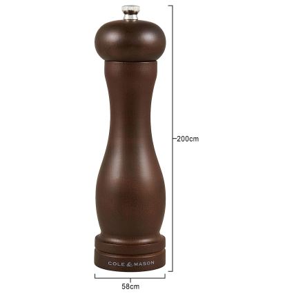 Cole&Mason - Salt grinder CAPSTAN FOREST beech 20 cm