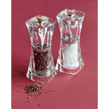Cole&Mason - Salt grinder CRYSTAL 12,5 cm