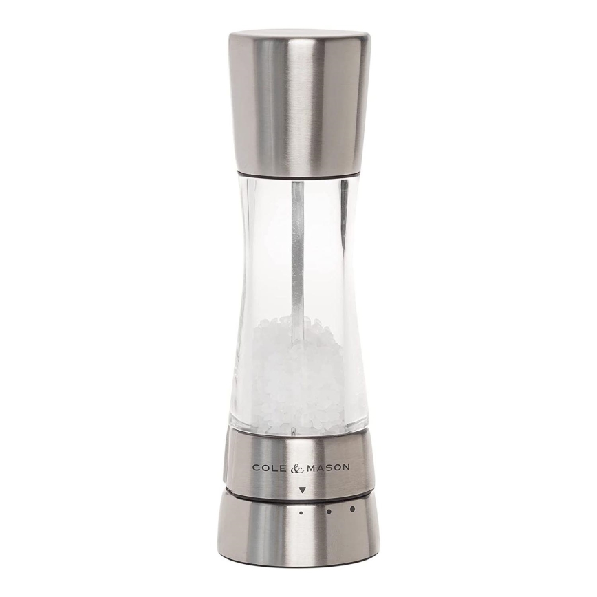 Cole&Mason - Salt grinder DERWENT 19 cm shiny chrome
