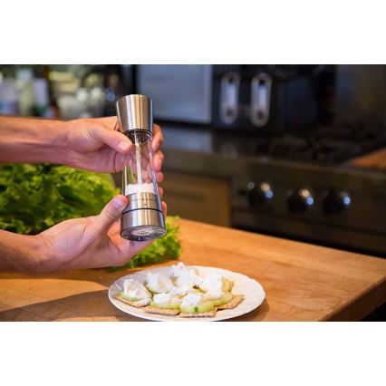 Cole&Mason - Salt grinder DERWENT 19 cm shiny chrome