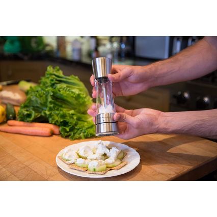Cole&Mason - Salt grinder DERWENT 19 cm shiny chrome