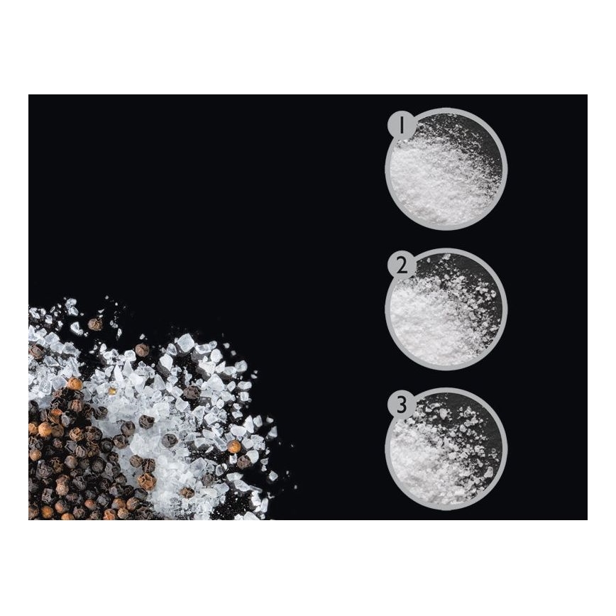 Cole&Mason - Salt grinder DERWENT 19 cm shiny chrome
