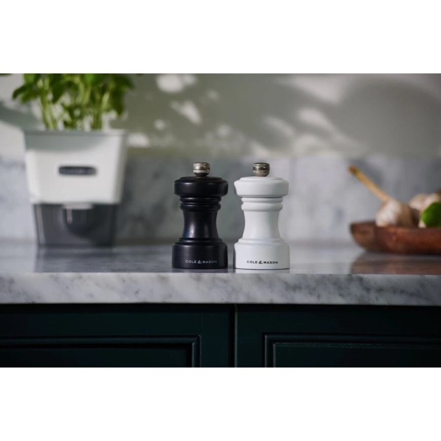 Cole&Mason - Salt grinder HOXTON 10,4 cm beech/matte white